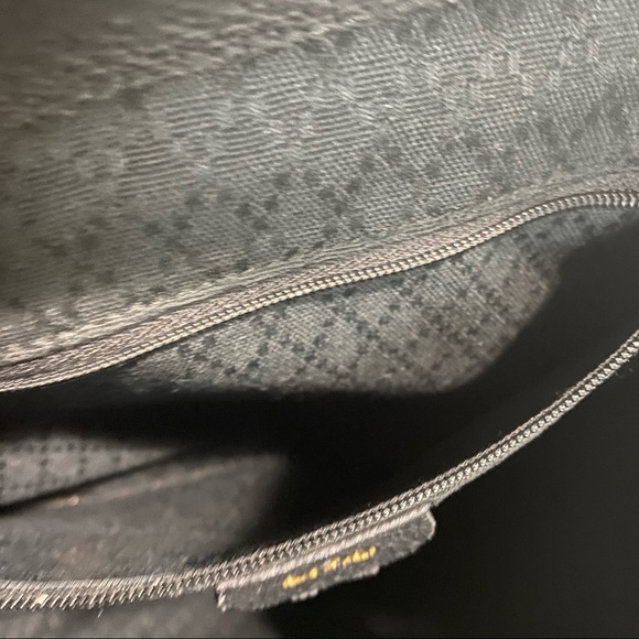 Gucci vintage bamboo suede backpack - Picture 8 of 9